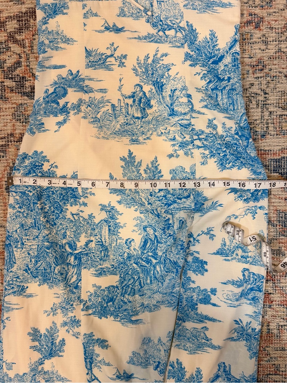 RARE Urban Outfitters April Toile Midi Slip Dress Euro Summer Sundress RUSH S - Picture 16 of 16